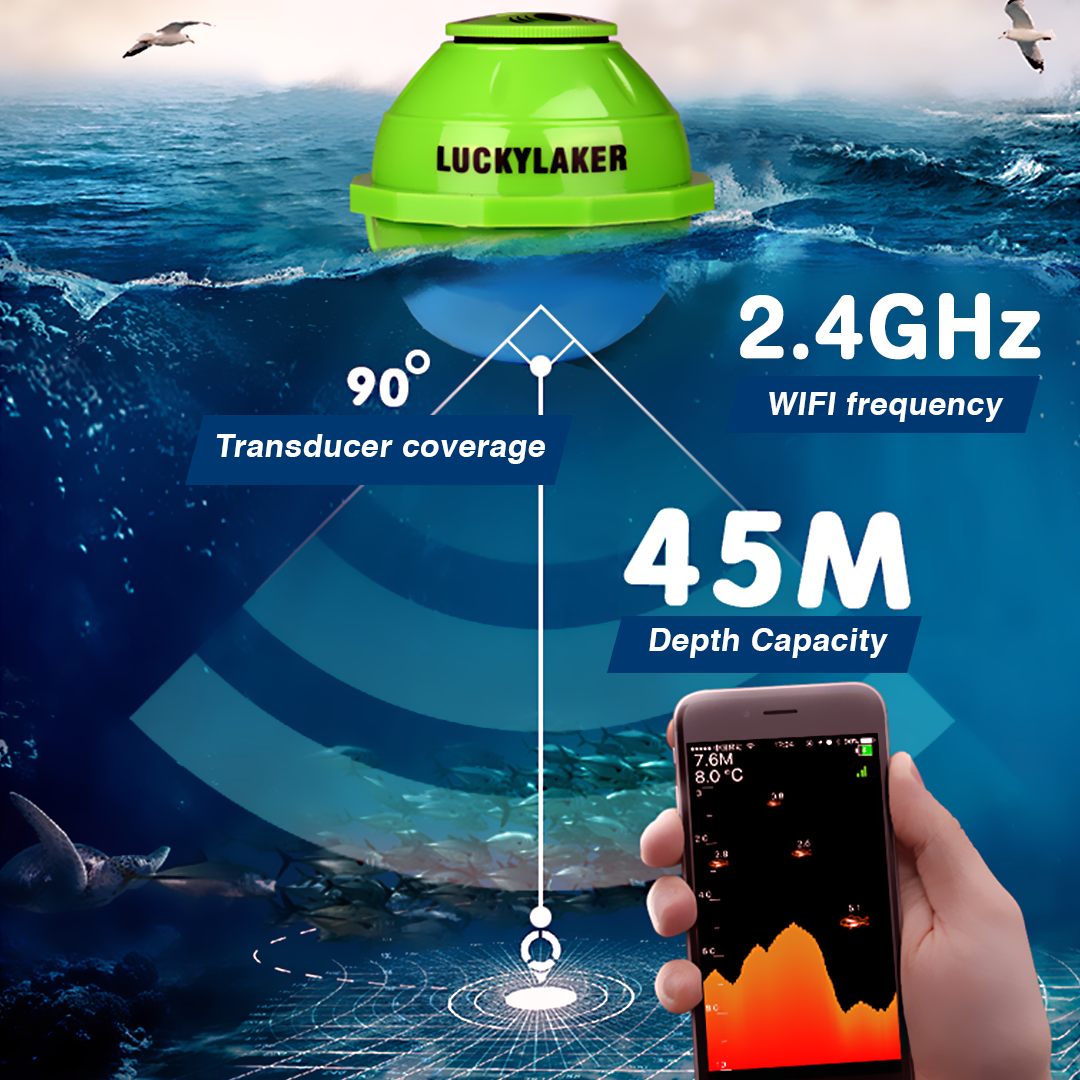 Sonar Wireless WIFI Fish Finder