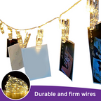 LED  Outdoor & Indoor Photoclip String Lights