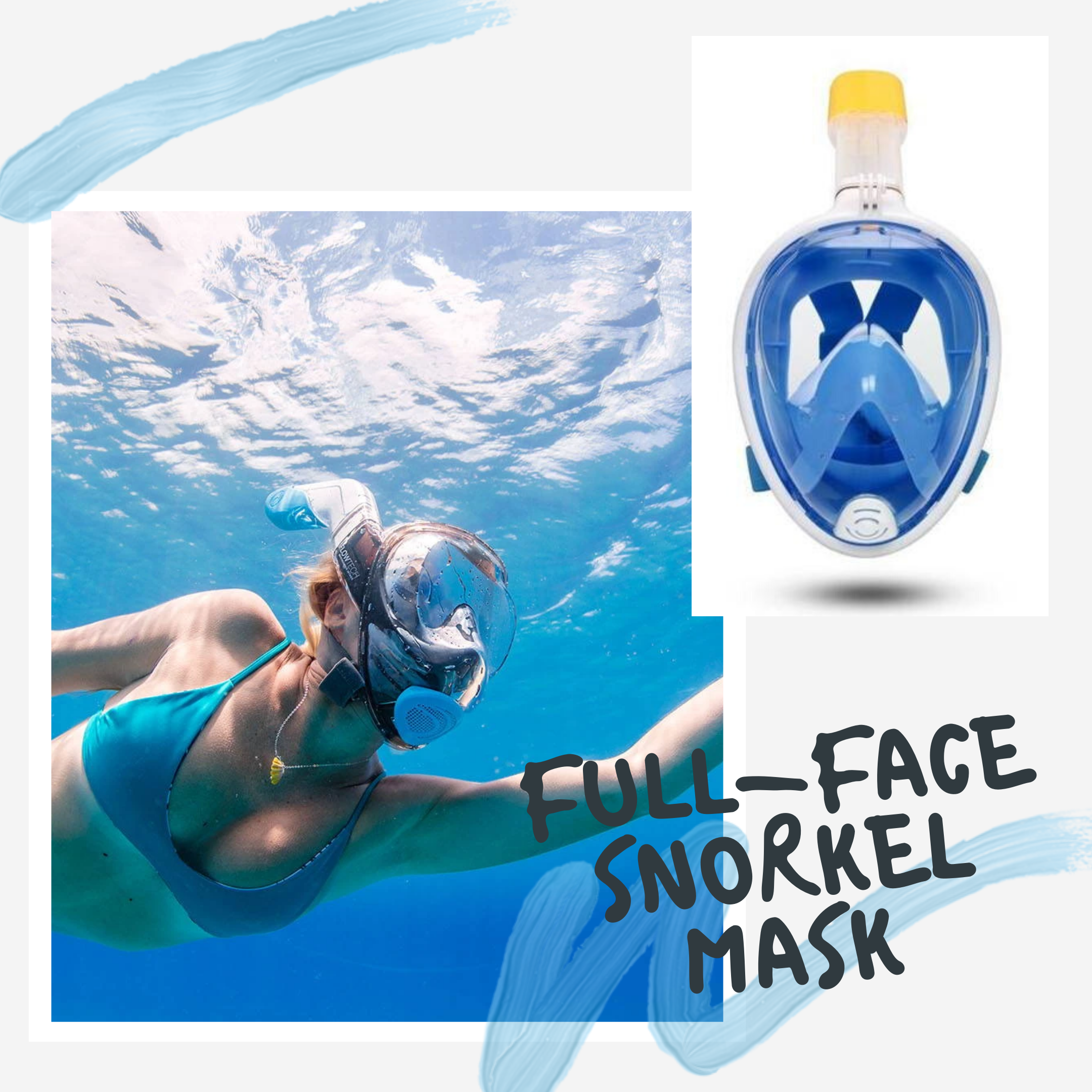 Full-face Snorkel Mask