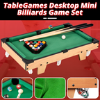 TableGames Desktop Mini Billiards Game Set