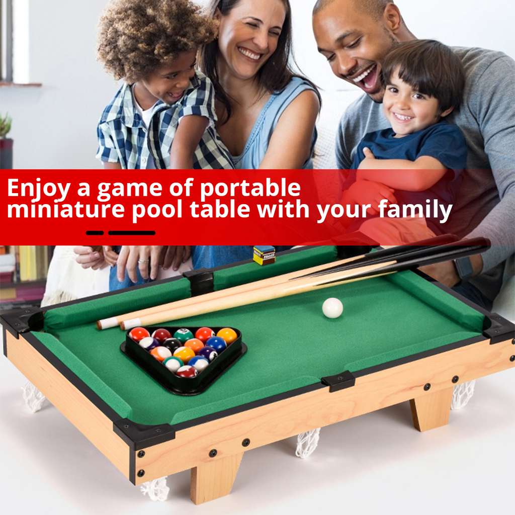 TableGames Desktop Mini Billiards Game Set