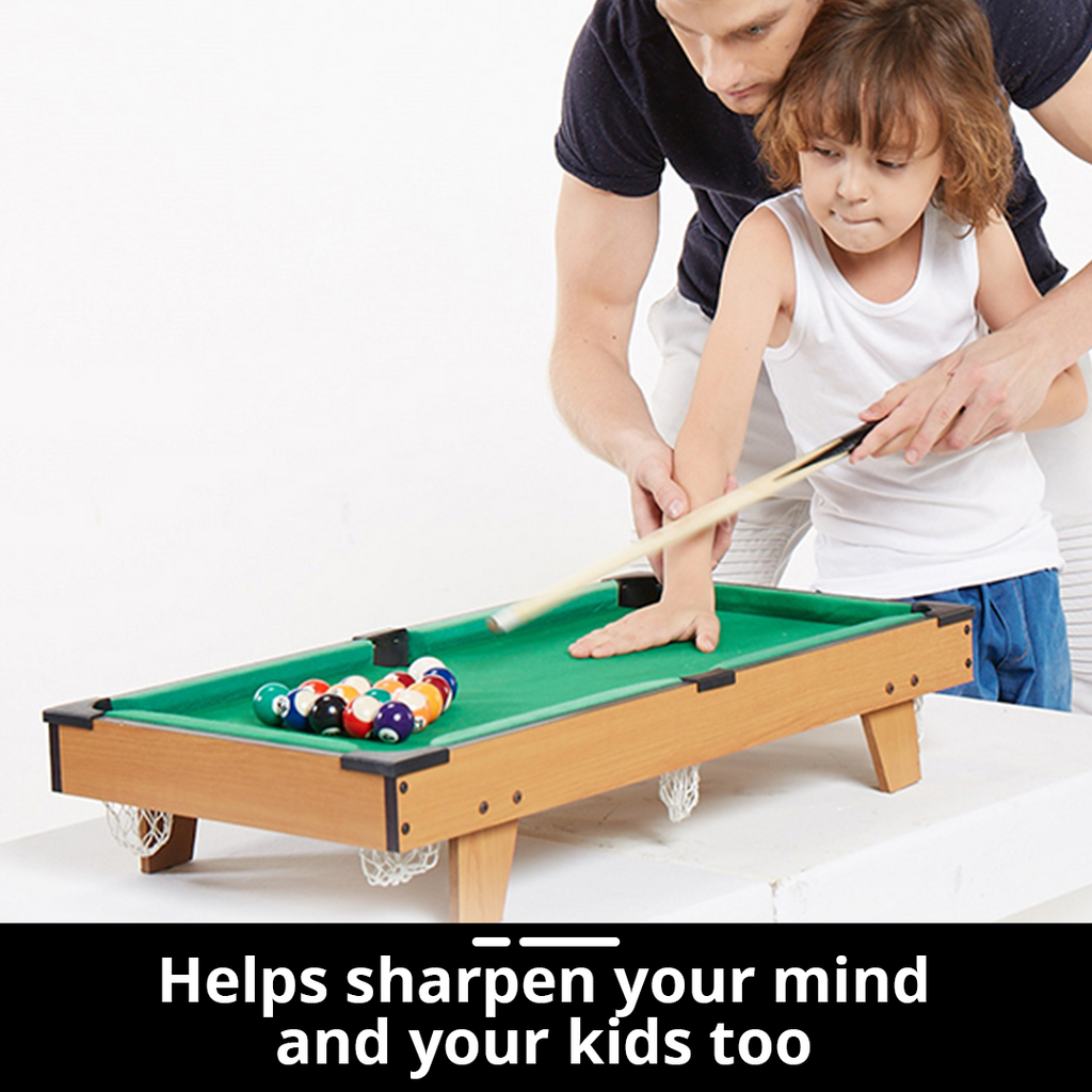 TableGames Desktop Mini Billiards Game Set
