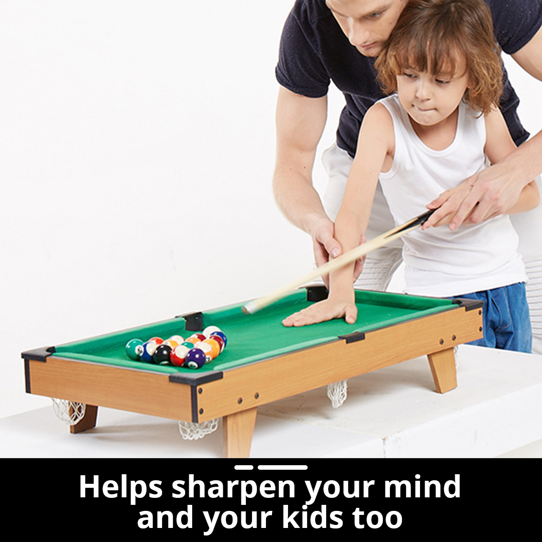 TableGames Desktop Mini Billiards Game Set