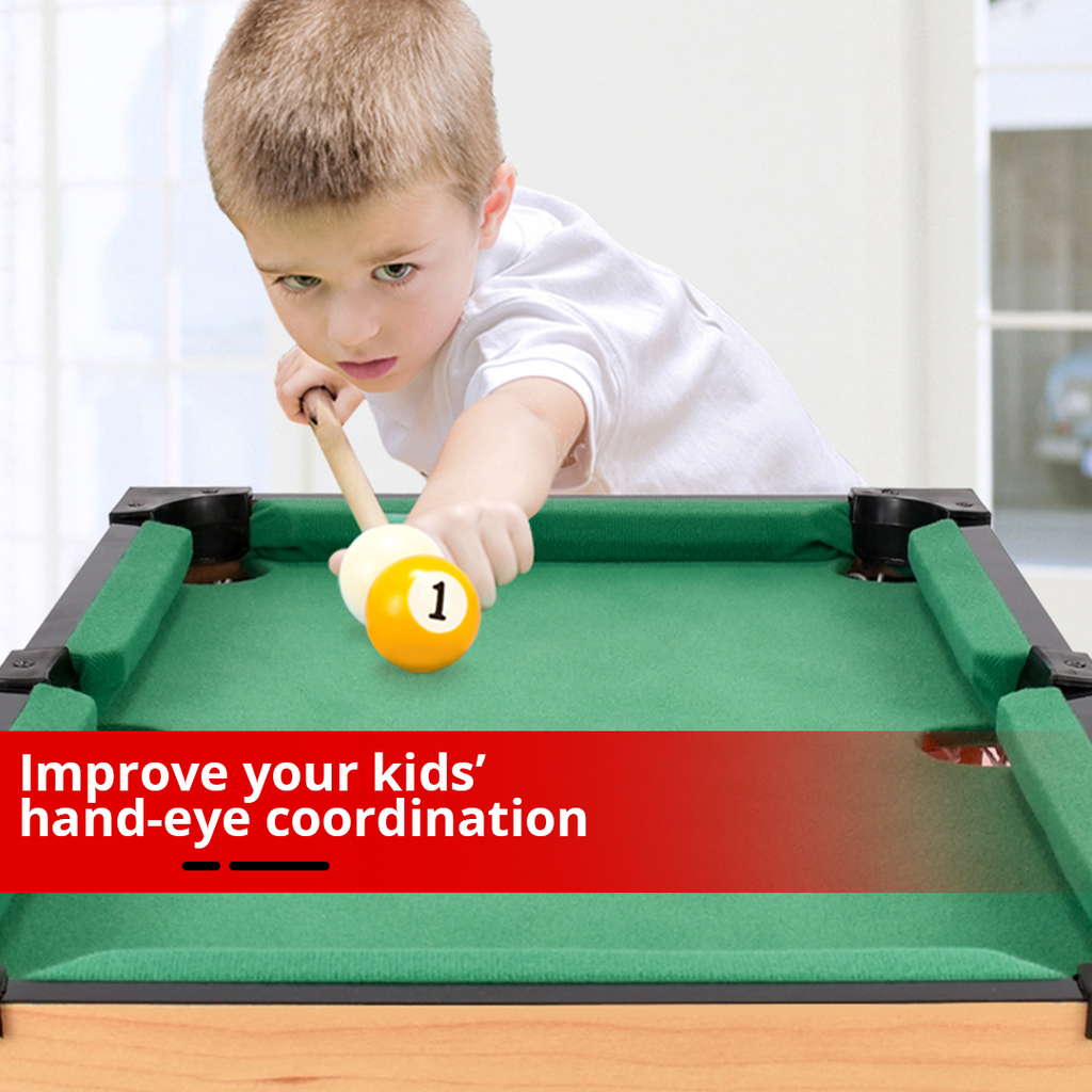 TableGames Desktop Mini Billiards Game Set