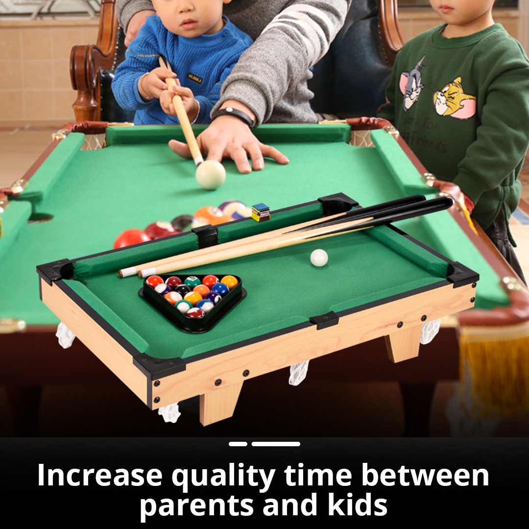 TableGames Desktop Mini Billiards Game Set