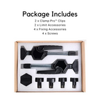 Clamp-Pro™ Woodworking Fast Fixed Clip Clamp