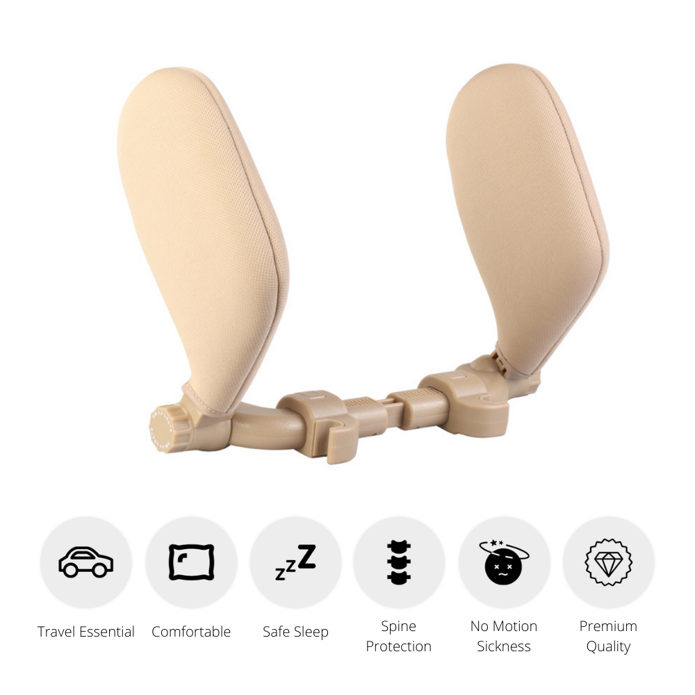 Comfy-Ride™ Car Seat Headrest