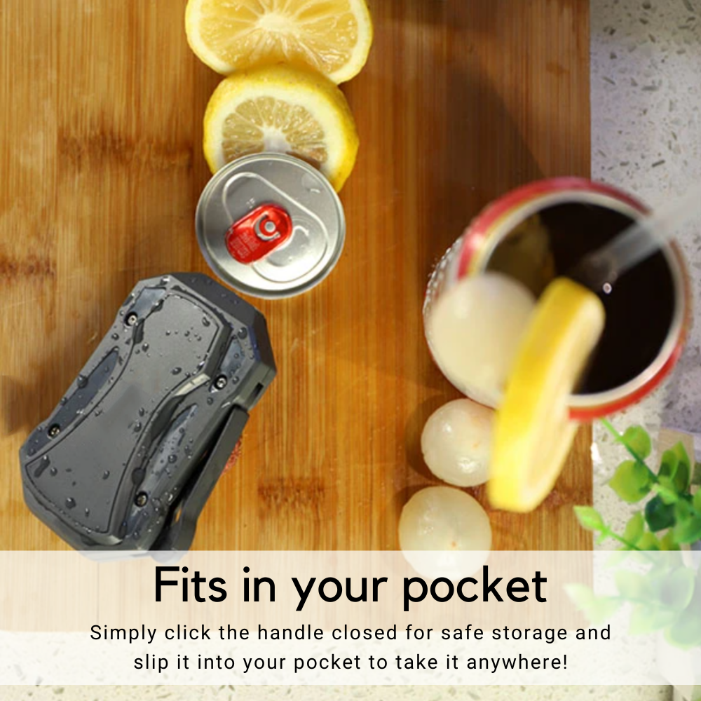 Twist-N-Chug™ Topless Can Opener