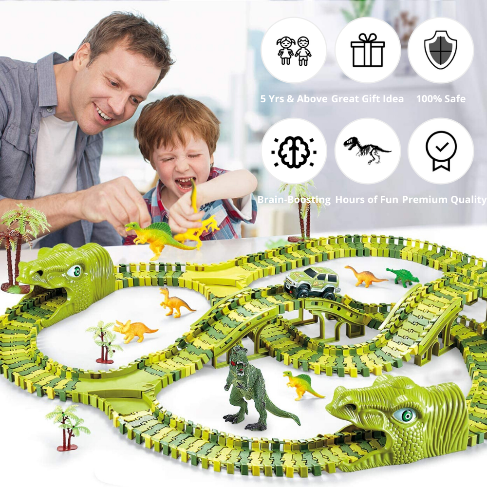 Dino-Race™ Dinosaur Car Track