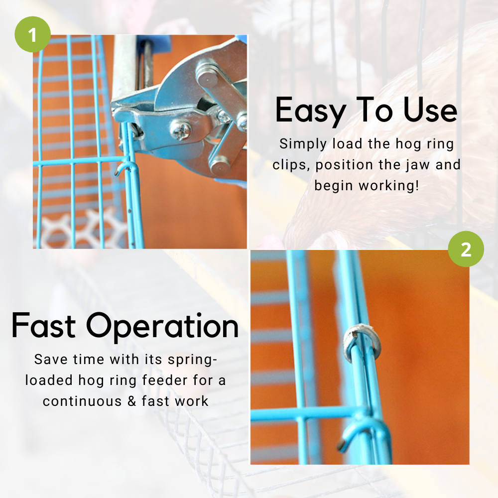 Heavy-duty Hog Ring Plier
