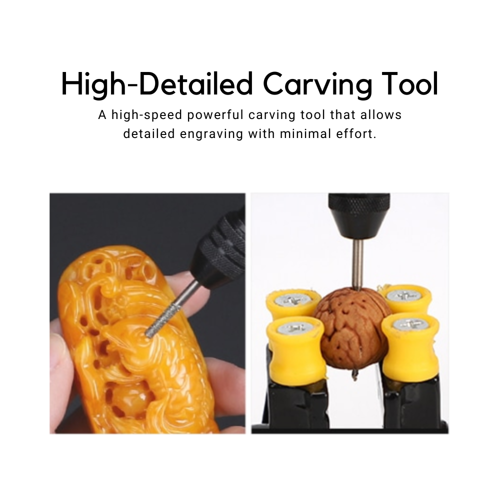 Micro-Detailing Engraving Drill Bit Set