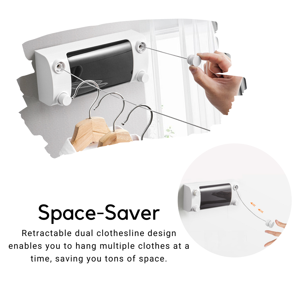 Retractable Clothes Line Dryer
