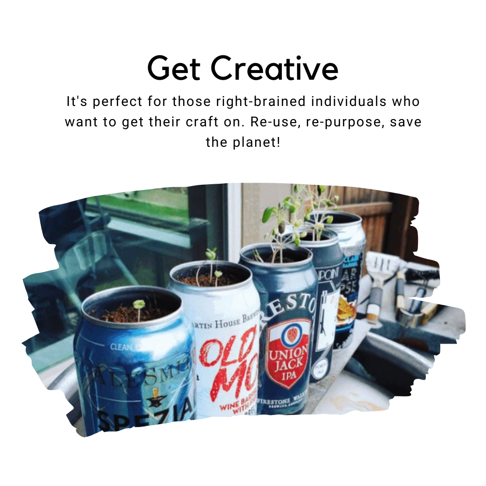 Twist-N-Chug™ Topless Can Opener