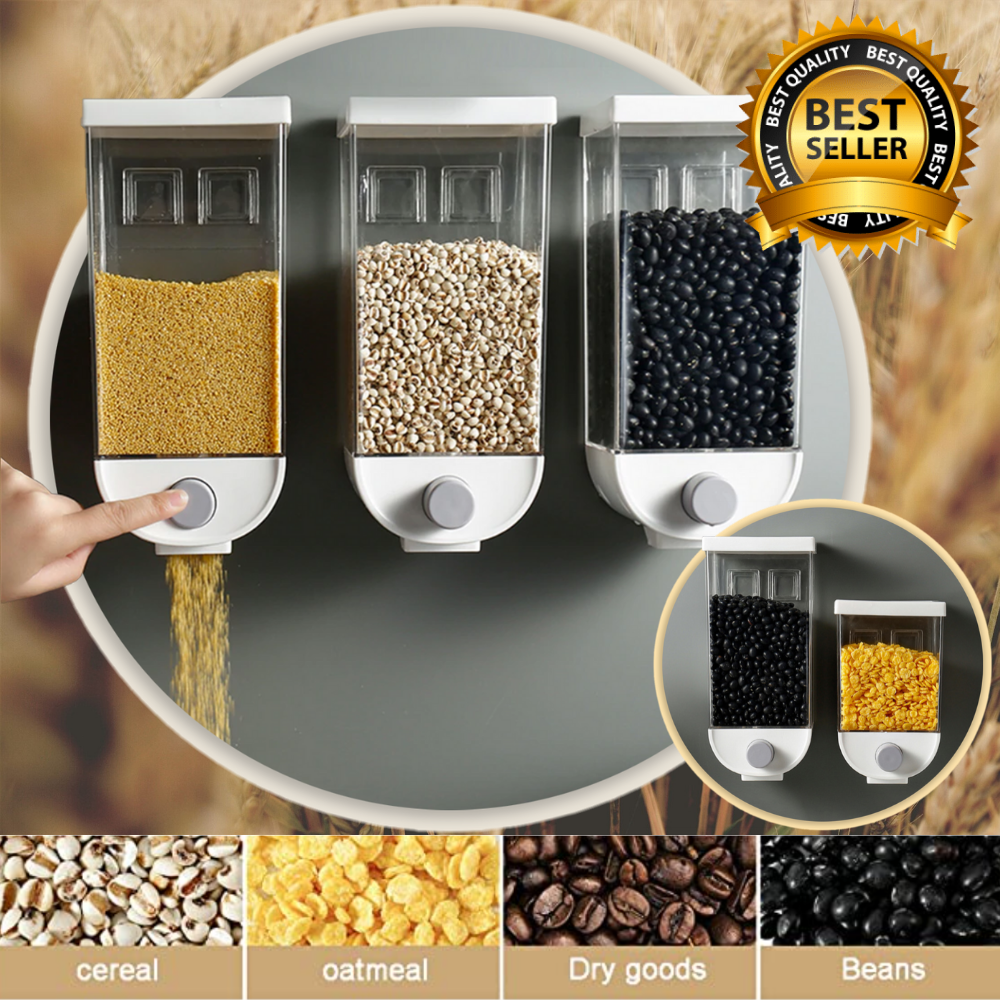 One-Press Cereal Dispenser