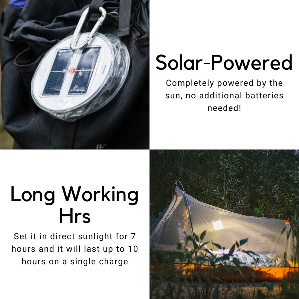 EZ-Bright™ Inflatable Outdoor Solar Lantern