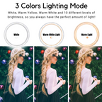 BeautyLight™ Upgraded Selfie Ring Light 