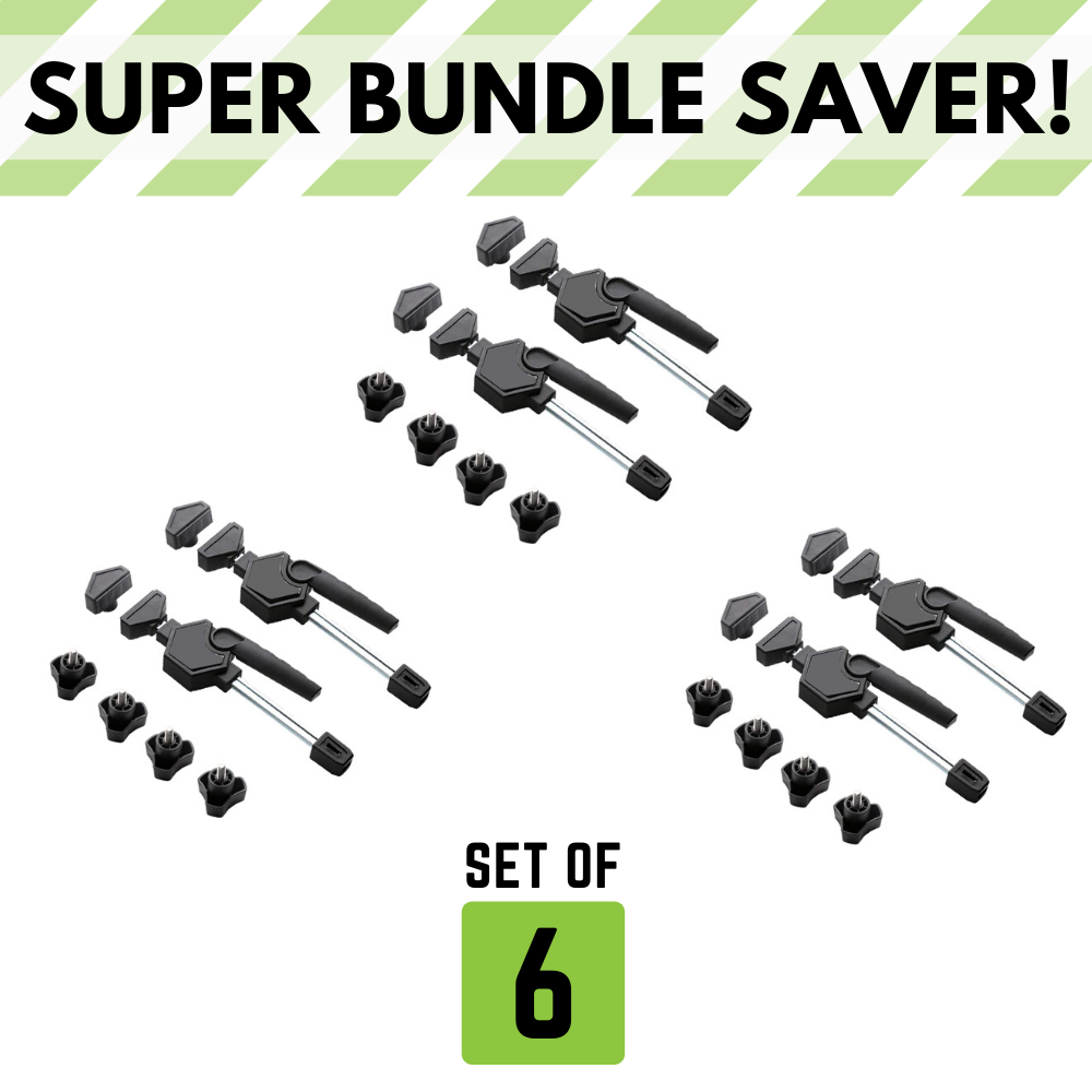 Clamp-Pro™ Woodworking Fast Fixed Clip Clamp