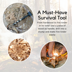 EZFire™ Multipurpose Manual Survival Drill Bit