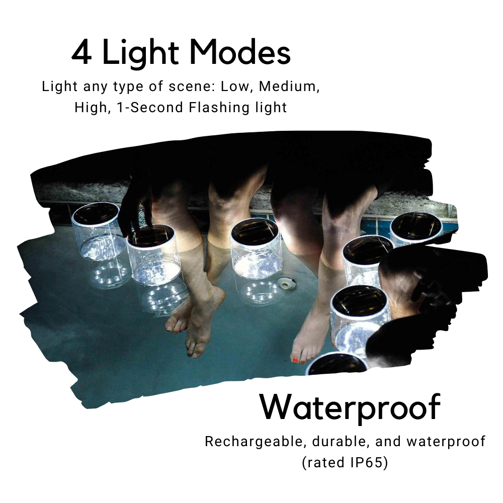 EZ-Bright™ Inflatable Outdoor Solar Lantern