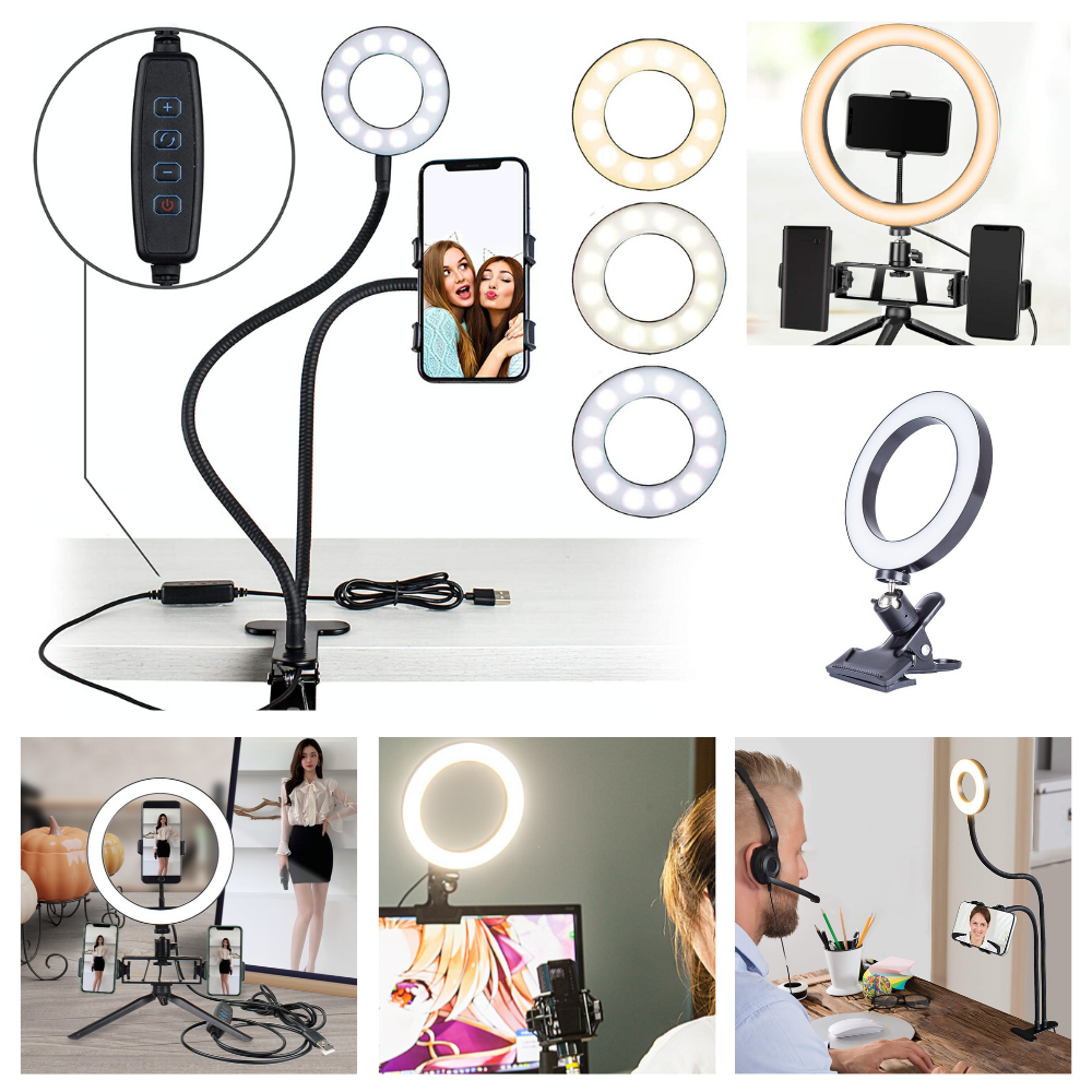 BeautyLight™ Upgraded Selfie Ring Light 