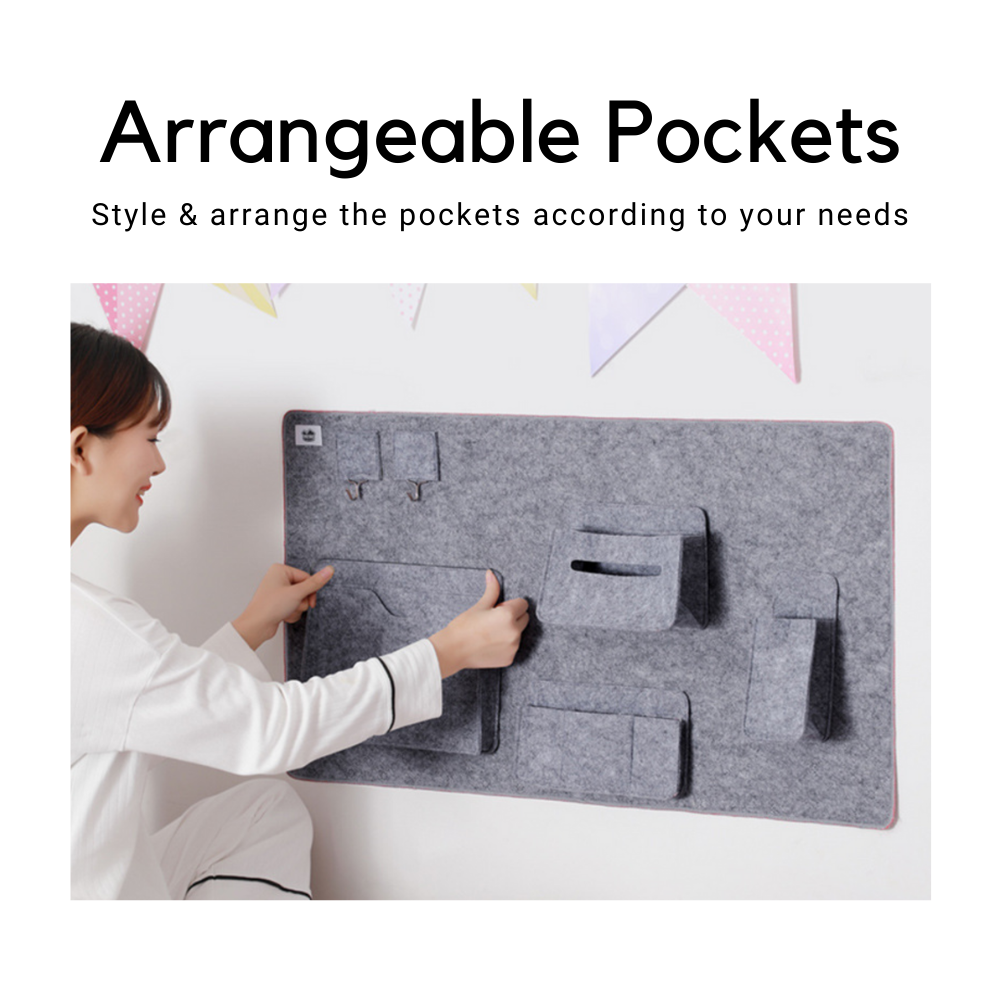 DIY Wall Felt Organizer