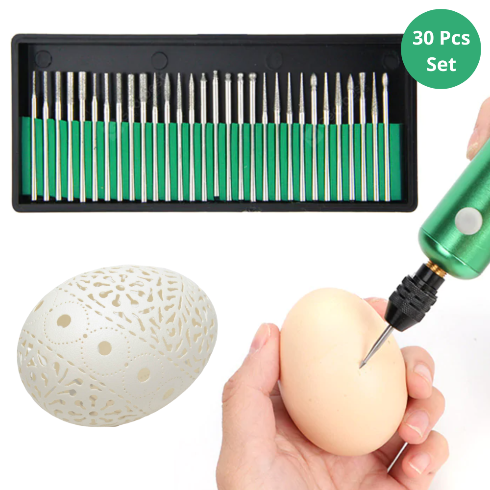 Micro-Detailing Engraving Drill Bit Set