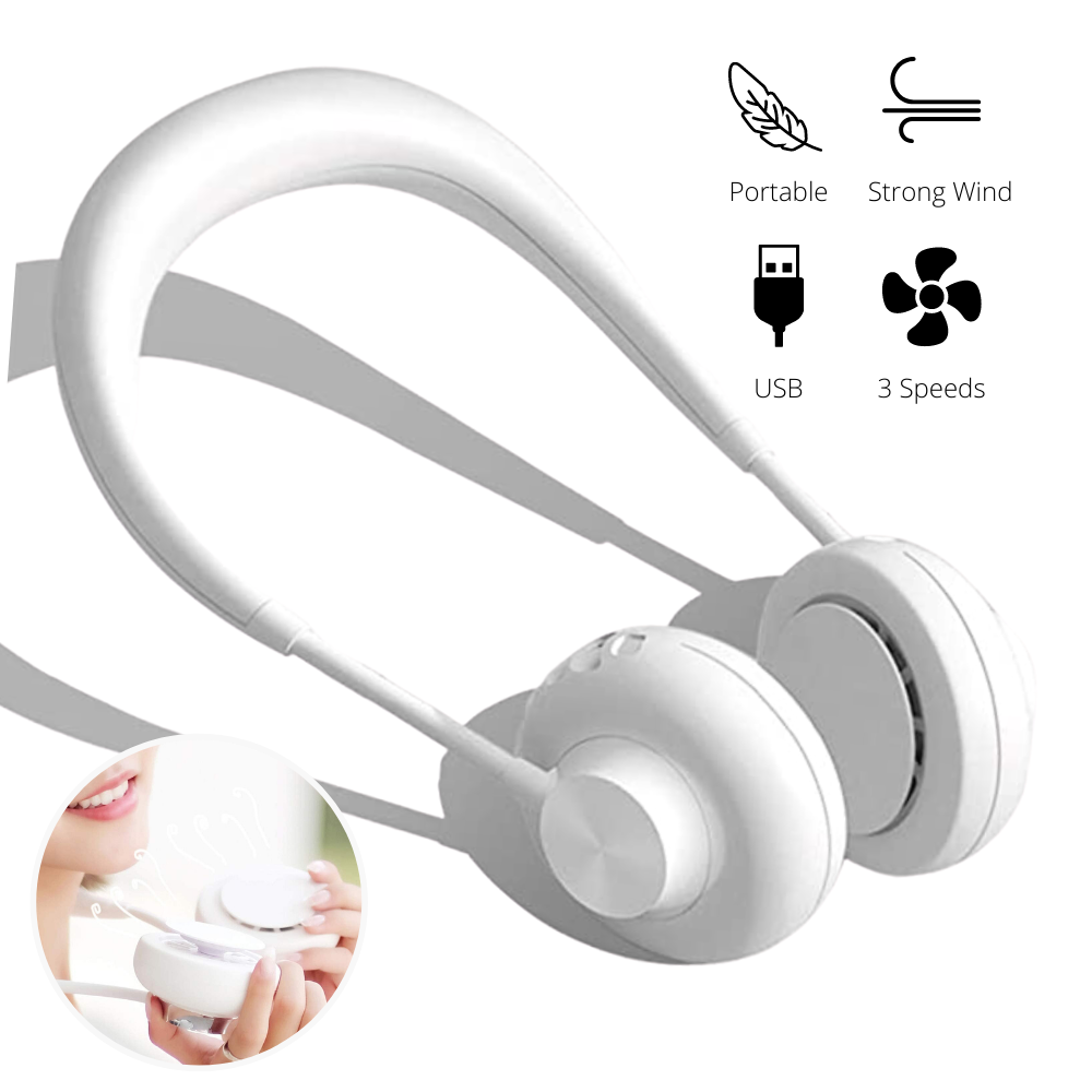 LazyFan™ Bladeless Portable Hanging Neck Fan