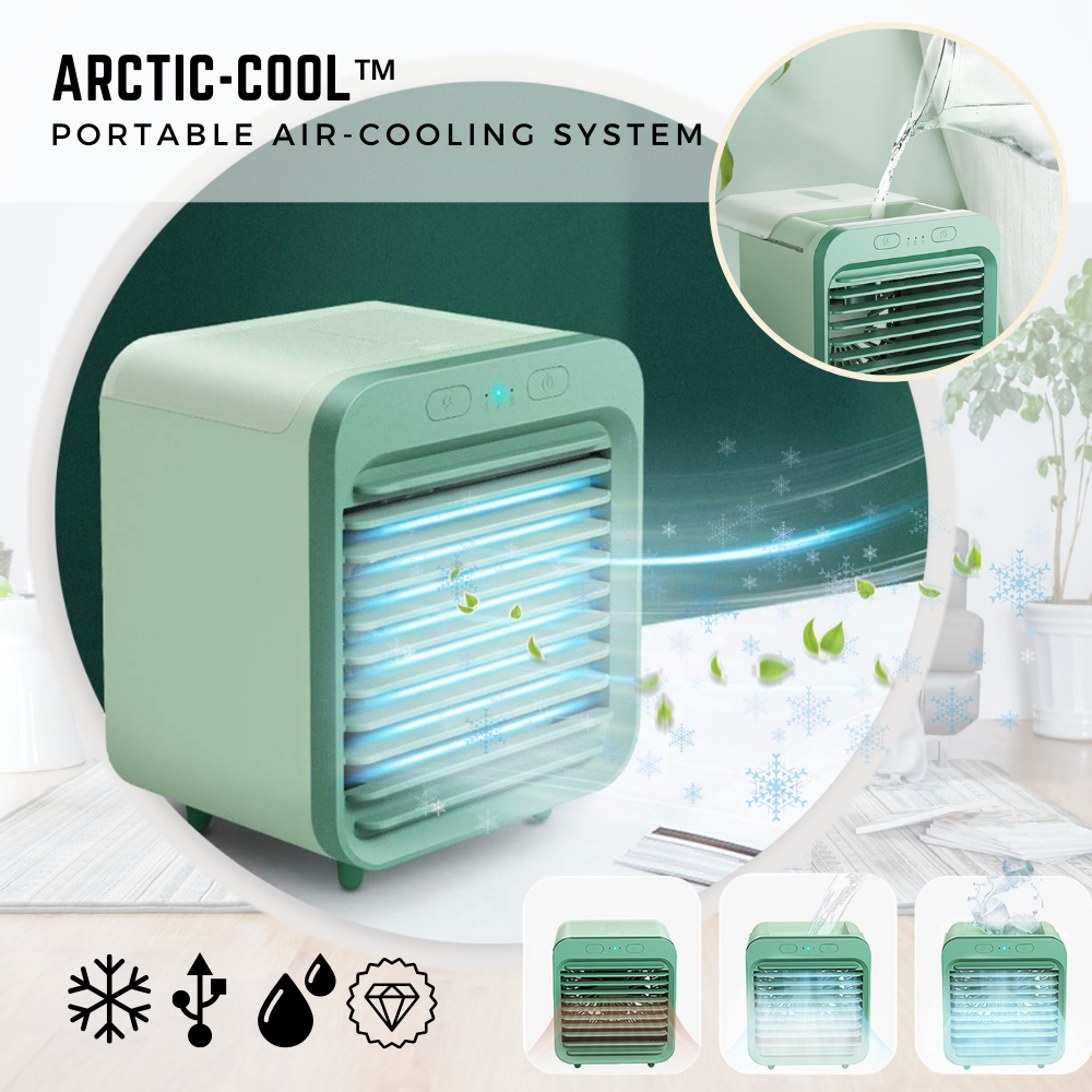 Arctic-Cool™ Rechargeable Water-Cooled Air Conditioner