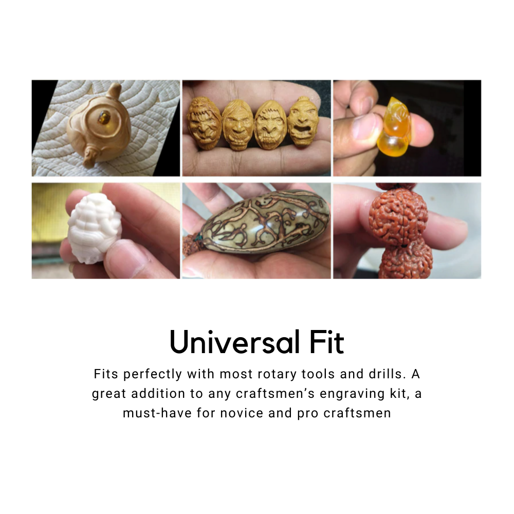 Micro-Detailing Engraving Drill Bit Set