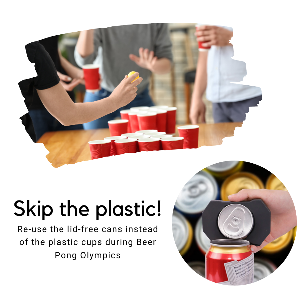 Twist-N-Chug™ Topless Can Opener