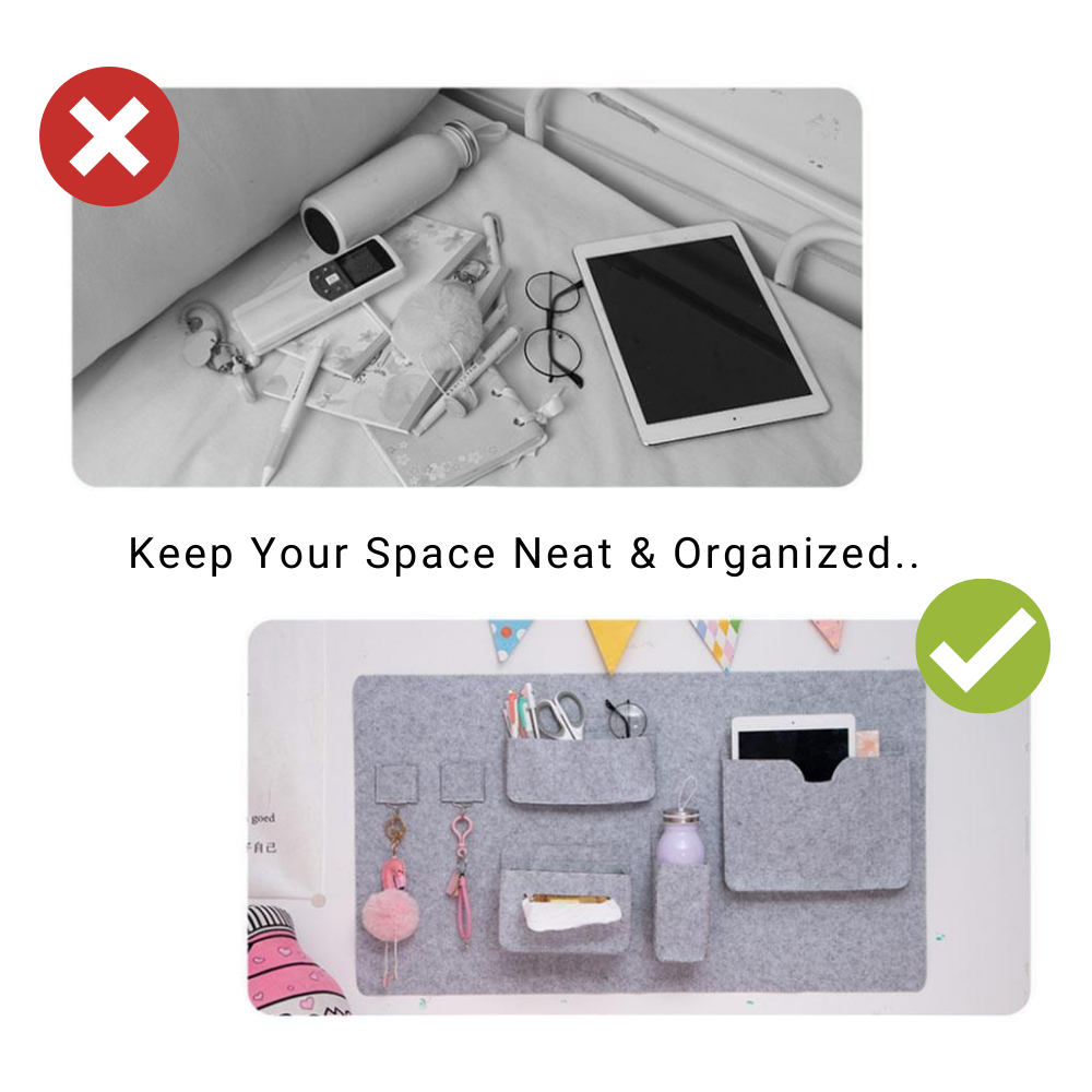 DIY Wall Felt Organizer