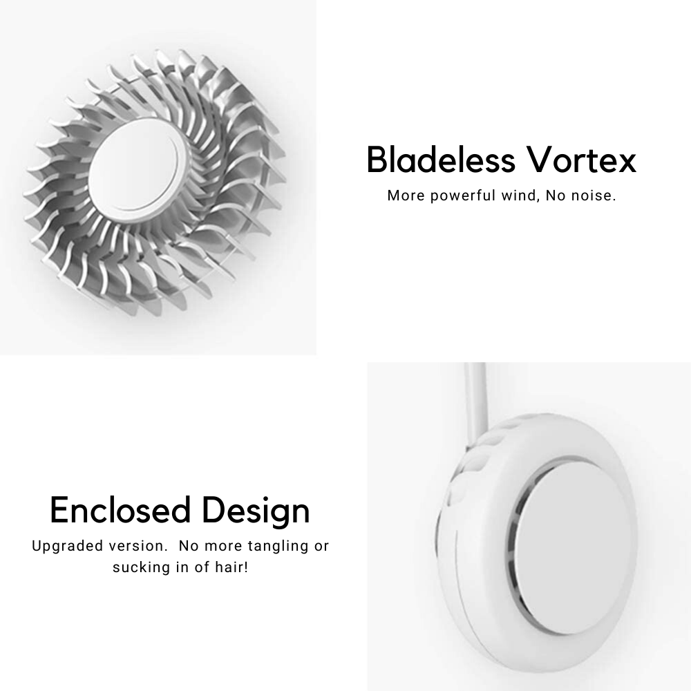 LazyFan™ Bladeless Portable Hanging Neck Fan