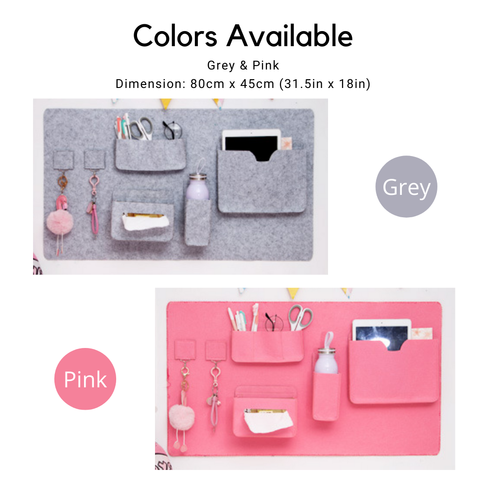 DIY Wall Felt Organizer