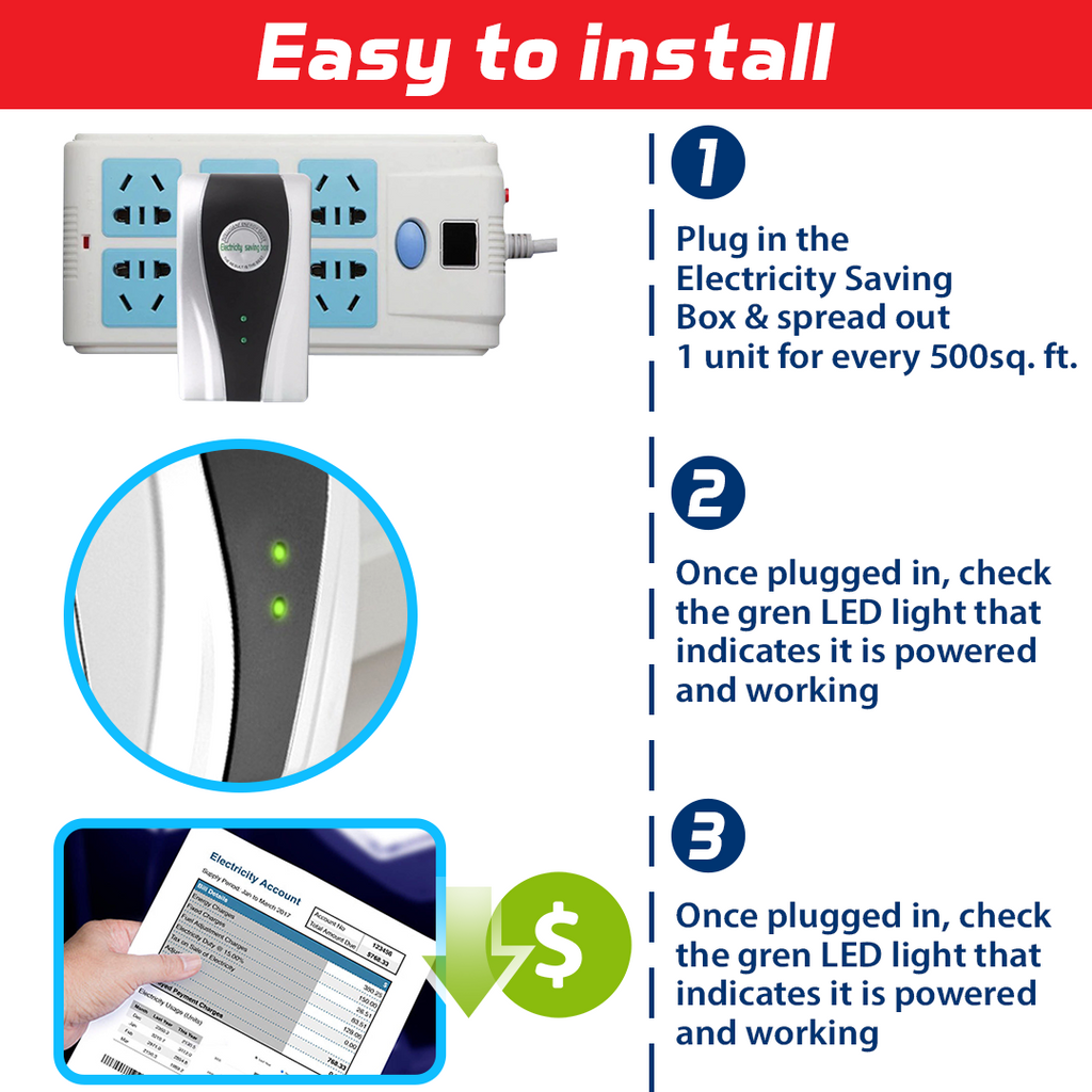 EUWAHE Electricity Saving Box