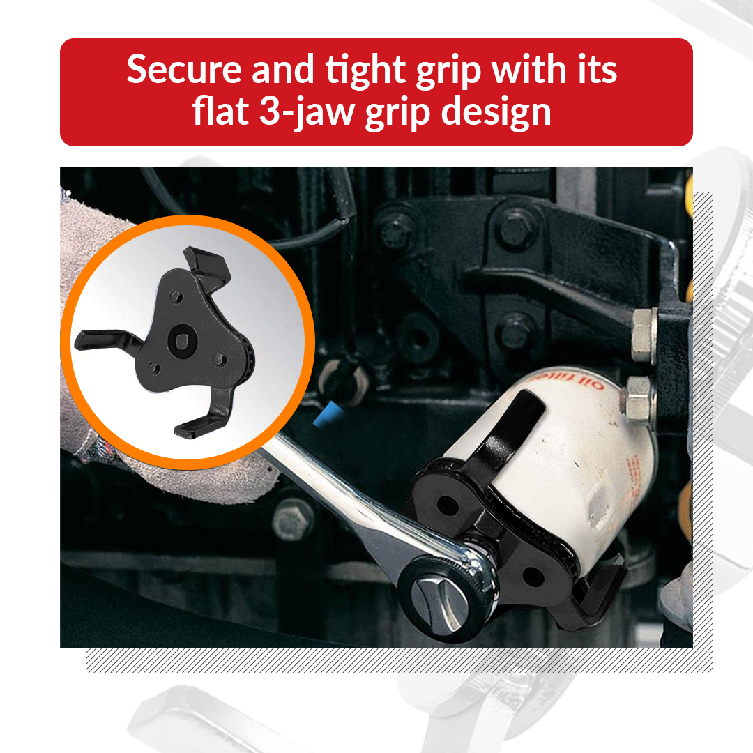 Universal Adjustable Oil Filter Wrench