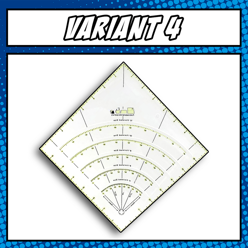 GCrafty Sewing  and Quilting Cutter Rulers Set