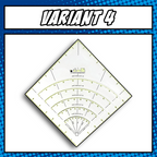 GCrafty Sewing  and Quilting Cutter Rulers Set