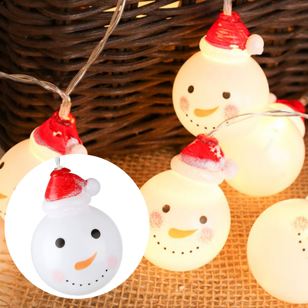 LightUp! Snowman Garland Lights