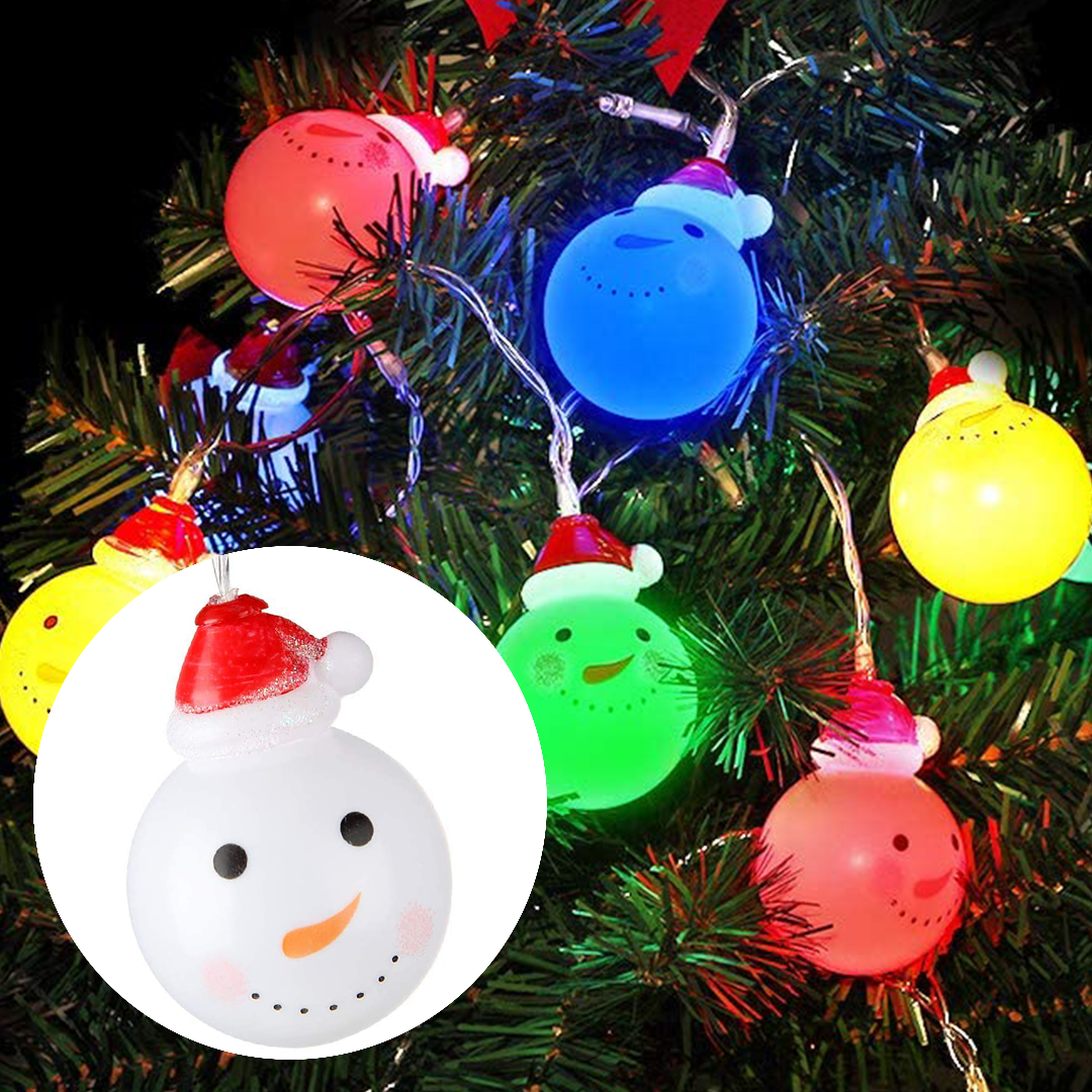 LightUp! Snowman Garland Lights