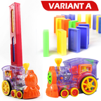 Stack ‘em Automatic Domino Block Train