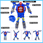 VPTime Digital Transforming Robot Watch