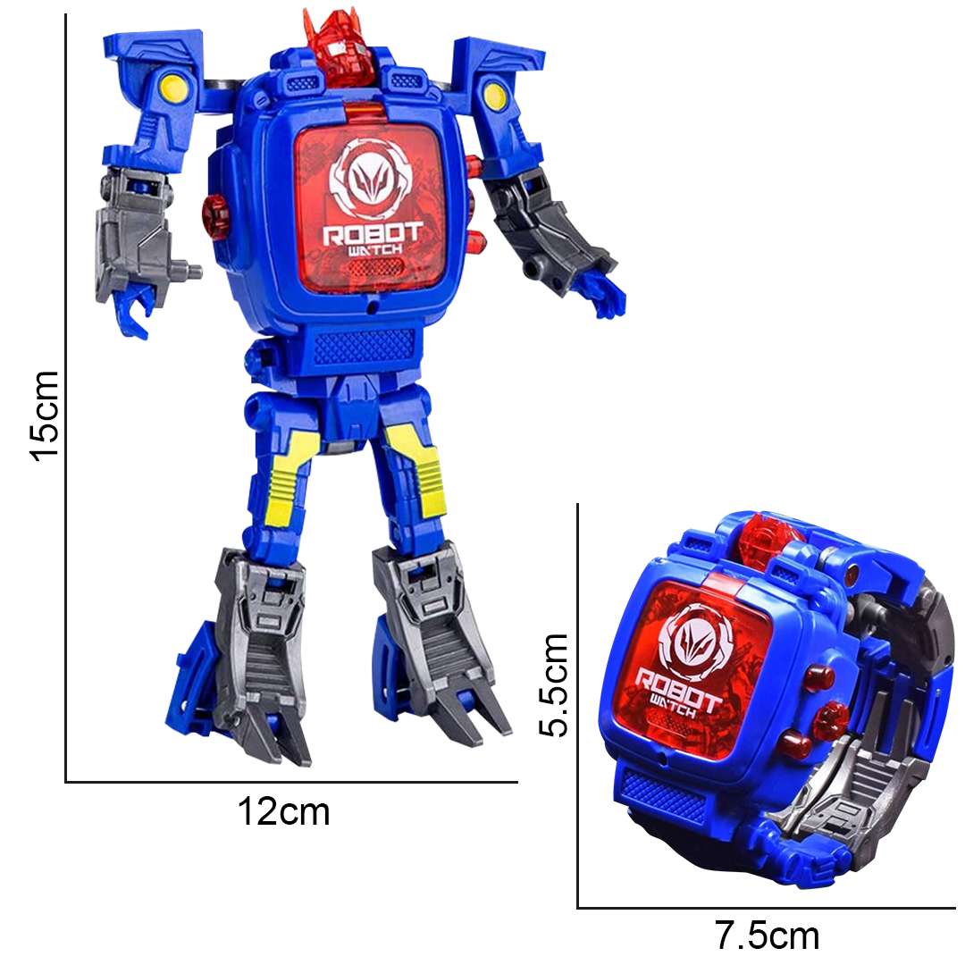 VPTime Digital Transforming Robot Watch
