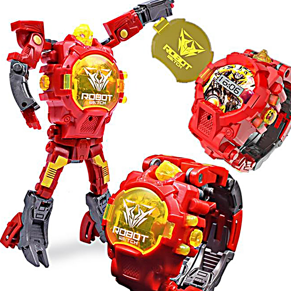 VPTime Digital Transforming Robot Watch