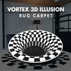Vortex 3D Illusion Rug Carpet
