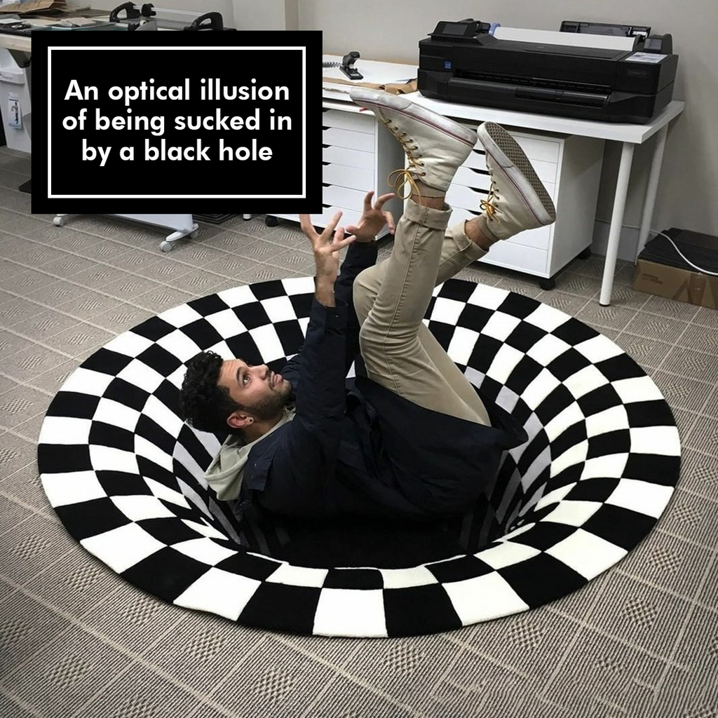 Vortex 3D Illusion Rug Carpet