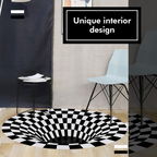 Vortex 3D Illusion Rug Carpet