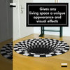 Vortex 3D Illusion Rug Carpet