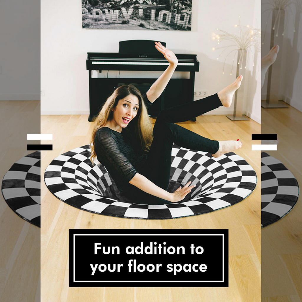 Vortex 3D Illusion Rug Carpet