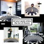 Vortex 3D Illusion Rug Carpet