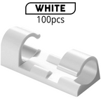 HomeFix Adjustable Cable Clips Stickers